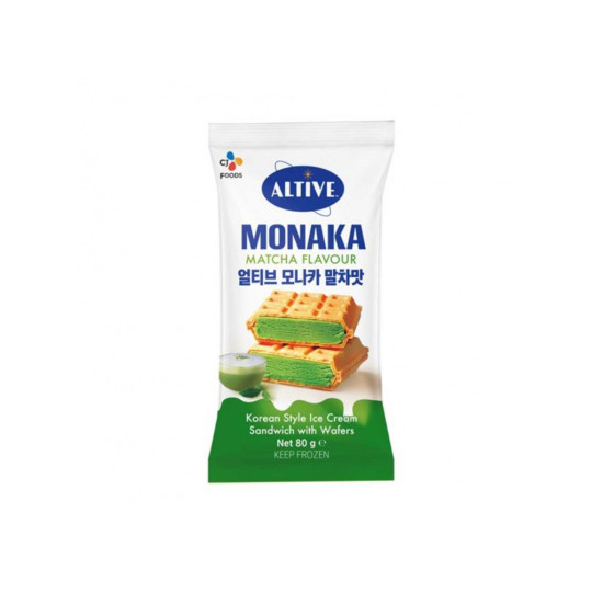 CJ-ALTIVE Monaka Ice Cream - Matcha 80g