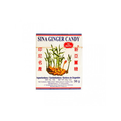 Sina Zázvorové Bonbóny Original 56g