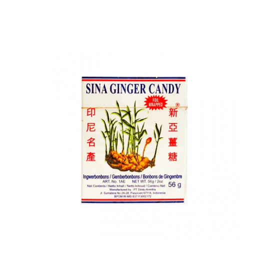 Sina Zázvorové Bonbóny Original 56g