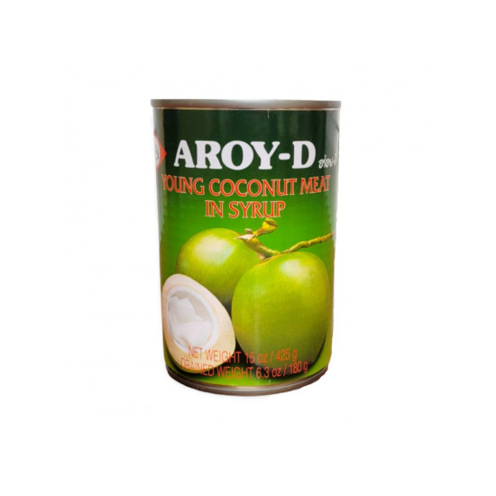 AROY-D Young Coconut Meat in Syrup 425g