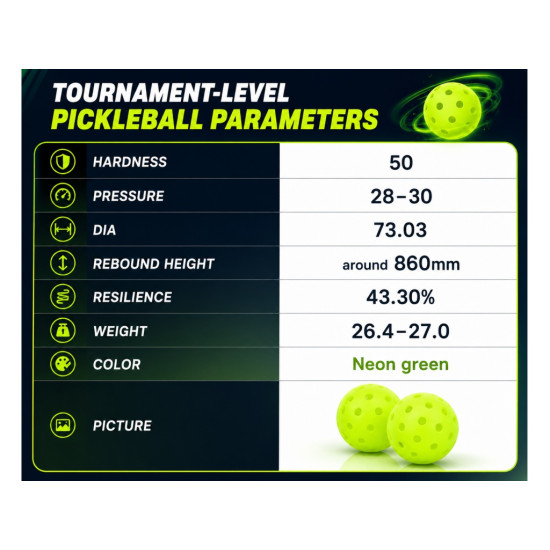 Spinx Pro 4.0 Out Door Pickle balls 6ks