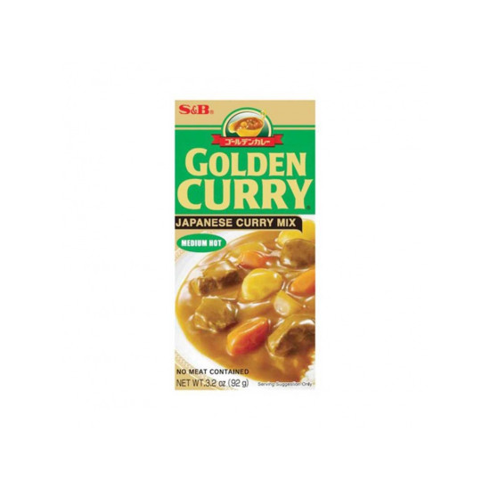 S&BGolden Curry Medium Hot 92g S&BGolden Curry Medium Hot 92g
