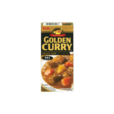 S&B Hot Golden Curry 92g
