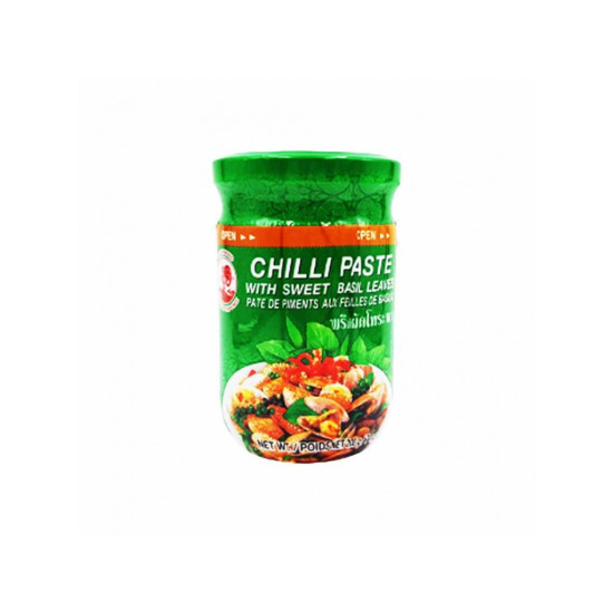 COCK Brand Chilli Paste with Sweet Basil 200g COCK Brand Chilli Paste with Sweet Basil 200g