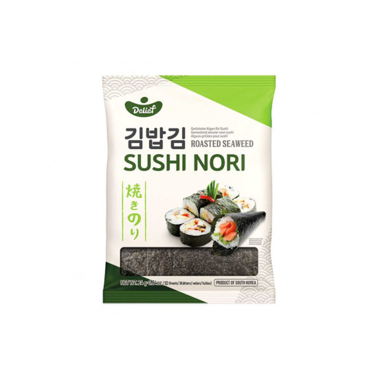 Delief Roasted Seaweed For Sushi 24g (10ks x 2,4g)