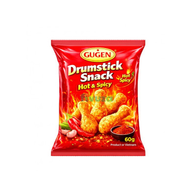 GUGEN  Drumstick Snack Hot & Spicy 60g