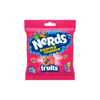 Nerds gummy clusters fruits 113g