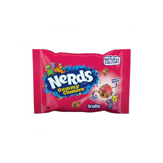 Nerds gummy clusters fruits 45g