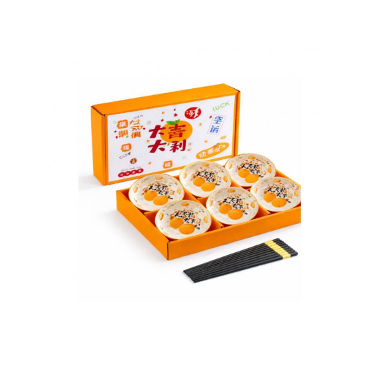 Bowl Set + Chopsticks 6 pairs 20-015