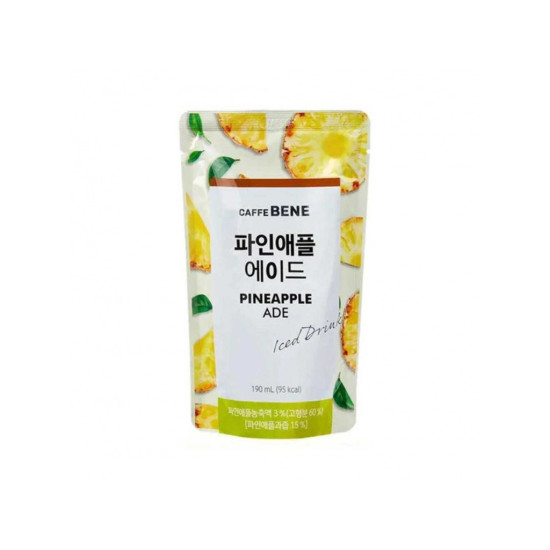Caffe Bene Pineapple-Flavored Soft Drink 190ml