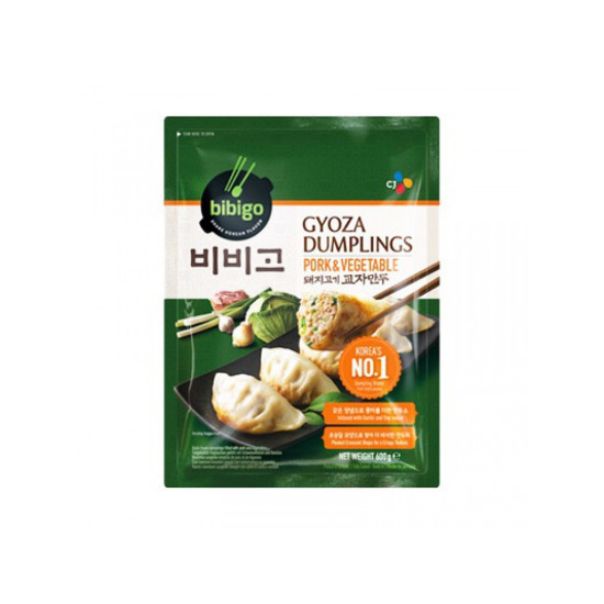 BIBIGO Gyoza Dumplings Pork & Vegetable 600g