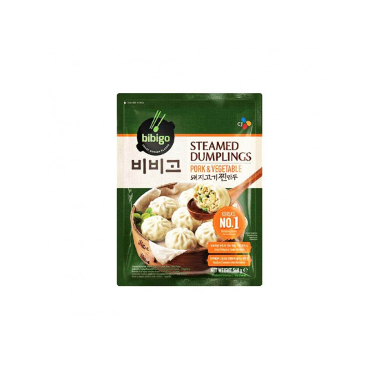 BIBIGO Steamed Dumplings Pork & Vegetable 560g