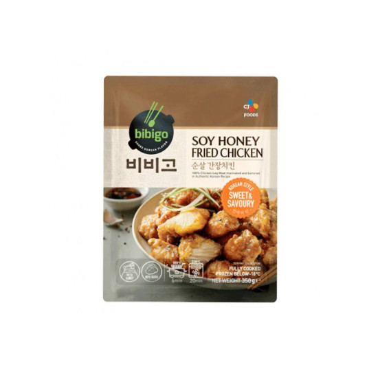 BIBIGO Kor. Style Fried Chicken Soy & Honey 350g BIBIGO Kor. Style Fried Chicken Soy & Honey 350g
