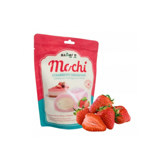 Bamboo House Mochi Strawberry Cheesecake 180g