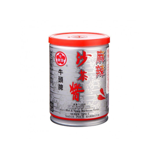 Bull Head Hot & Spicy BBQ Sauce 250ml