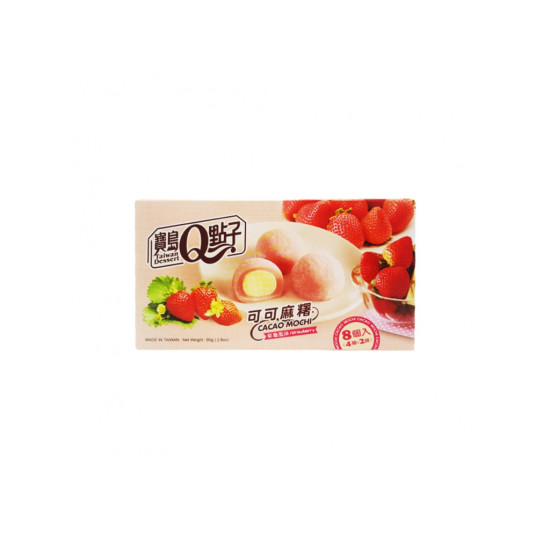 Taiwan Dessert Q Mochi Strawberry 80g Taiwan Dessert Q Mochi Strawberry 80g
