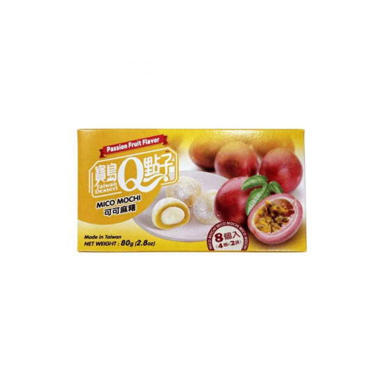 Taiwan Q Mochi Passion Fruit Flavor 80g