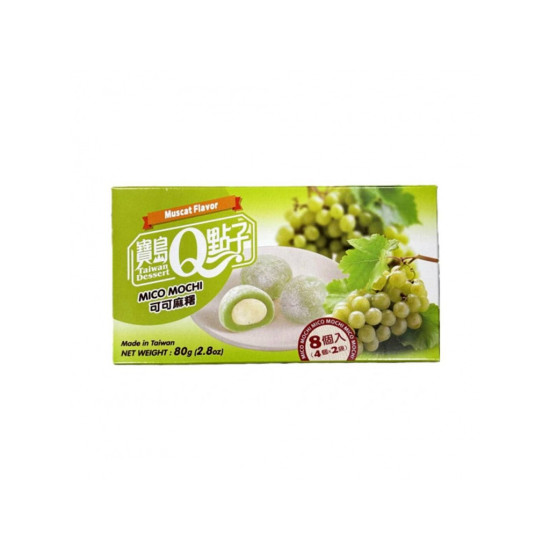 Taiwan Q Mochi Green Grape Flavor 80g
