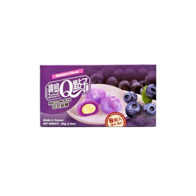 Taiwan Dessert Q Mochi BlueBerry Flavor 80g