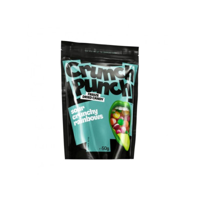 Crunch Punch Sour Crunchy Rainbows 50g