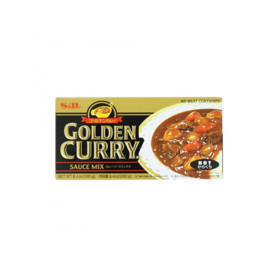 S&B Golden Curry Hot 220g