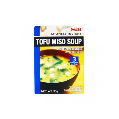 S&B Japanese Tofu Miso Soup 30g