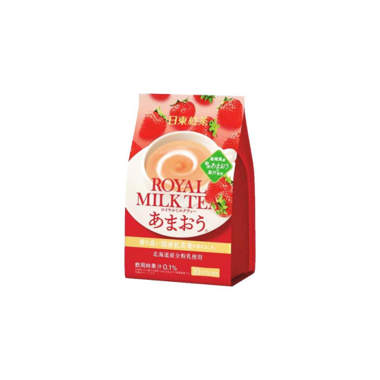 Nitto Royal Milk Tea Jahodový 112g