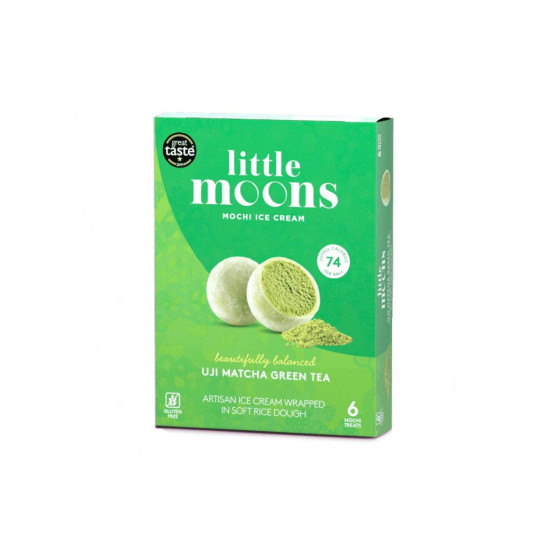 LITTLE MOONS Green Tea Ice Cream Mochi 192g LITTLE MOONS Green Tea Ice Cream Mochi 192g