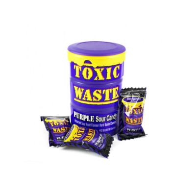 Toxic Waste Purple kyselé bonbonky 42g