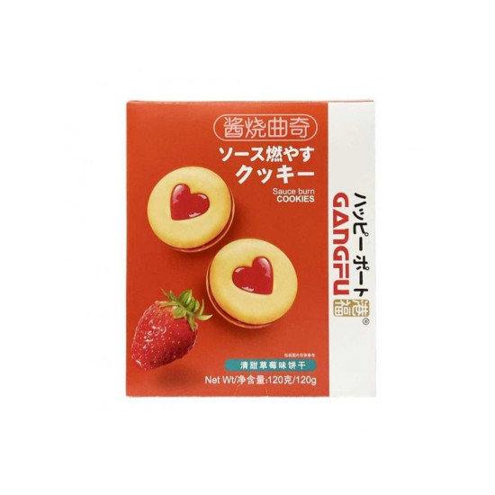GANGFU Strawberry Cookies 120g