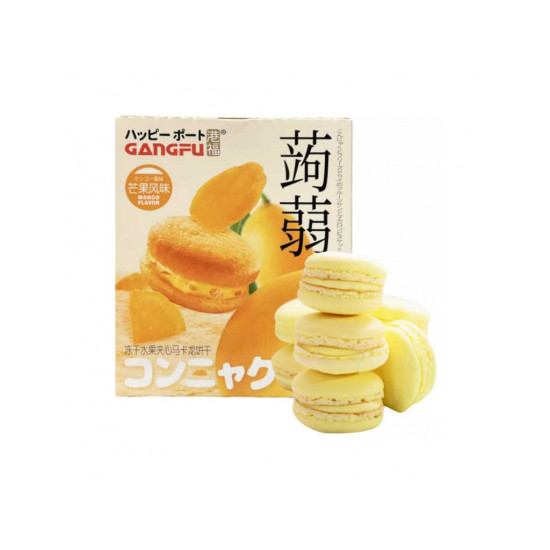 GANGFU Konjac Mango Macaron 132g