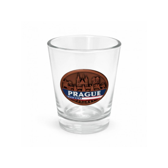 Shot Glass with metal sticker 61*49 NVC8016-4458