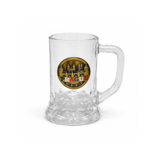 Shot Glass with Metal Sticker 8021-4462