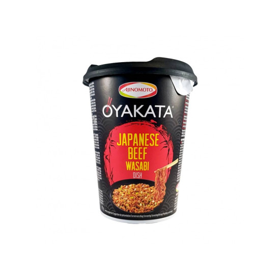 Oyakata Instant Noodles Beef Wasabi Cup 93g Oyakata Instant Noodles Beef Wasabi Cup 93g