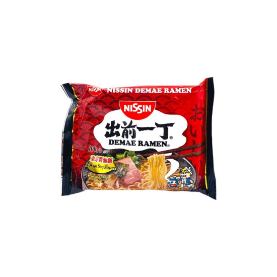 Nissin Demae Ramen Tokyo Soy Sauce 100g Nissin Demae Ramen Tokyo Soy Sauce 100g