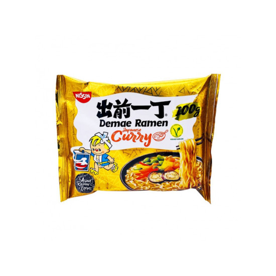 Nissin Demae Ramen Japanesse Curry 100g
