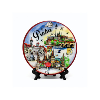 Plate Prague Big 18cm CQ61104