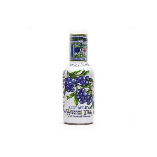 Arizona Bílý Čaj s Borůvkami 450ml