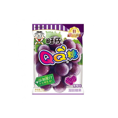 *WANT WANT QQ Gummy Grape 70g