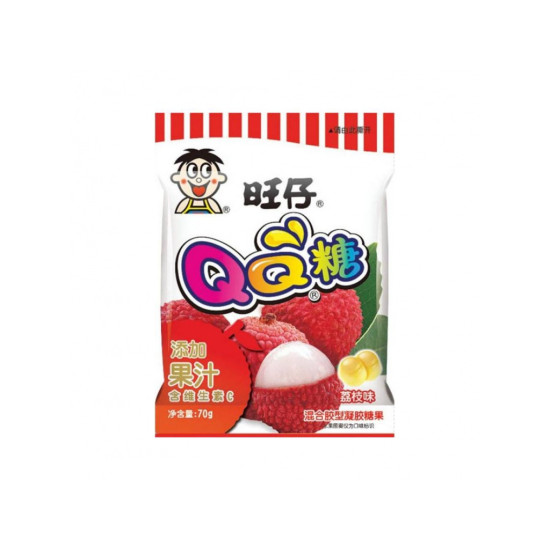 *WANT WANT QQ Gummy Lychee 70g