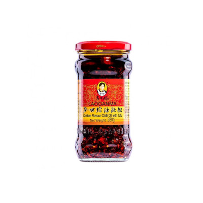 Lao Gan Ma Chilli Oil Chicken Flavour 280g Lao Gan Ma Chilli Oil Chicken Flavour 280g