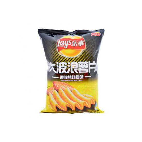 LAY’S Crispy Chicken Flavor Wavy Chip 40g LAY’S Crispy Chicken Flavor Wavy Chip 40g