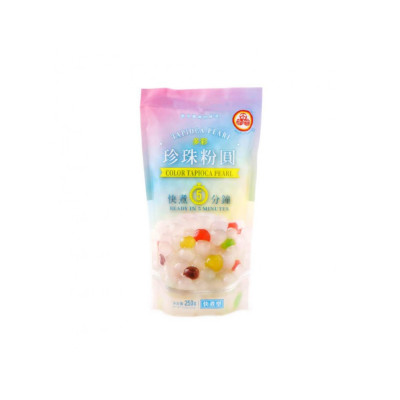 WFY Tapioca Pearl Topping Mix Colored 250g