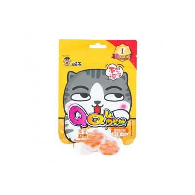 *WANT WANT Soft Candy Orange Yogurt Cat´s Claw 45g
