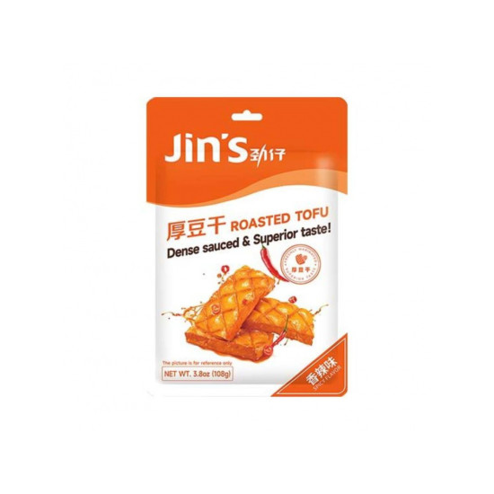 JINZAI  Tofu Snack Roasted Spicy 108g