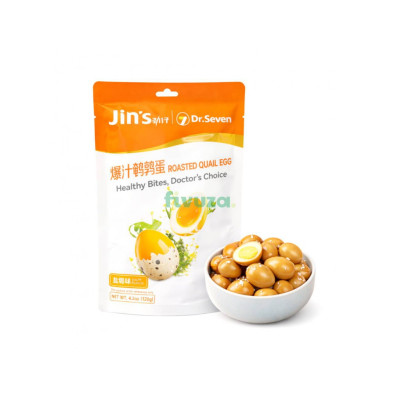 Jins Roasted Quail Egg Salty 120g Jins Roasted Quail Egg Salty 120g
