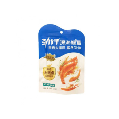 Jinzai Fried Anchovy Deepsea Snack BBQ 58g