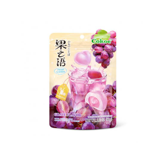Cokoc Filled Gummies Grape 60g