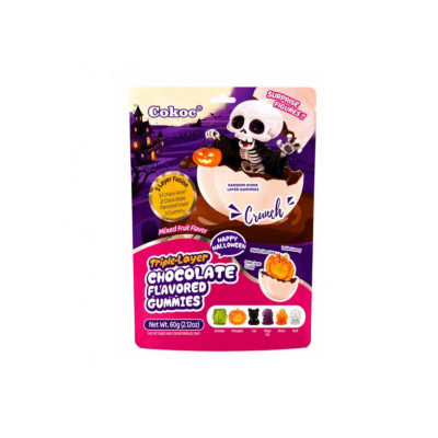 Cokoc Triple-Layer Choco Gummy Halloween 60g
