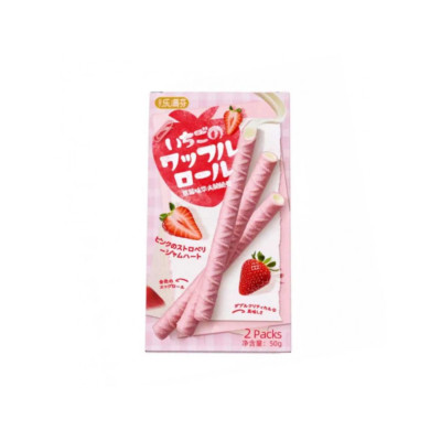 LEMANFEN Strawberry Waffle Roll 52g